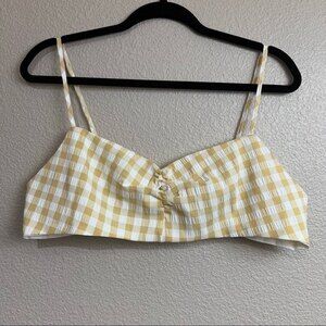 ASOS Gingham Crop Top
